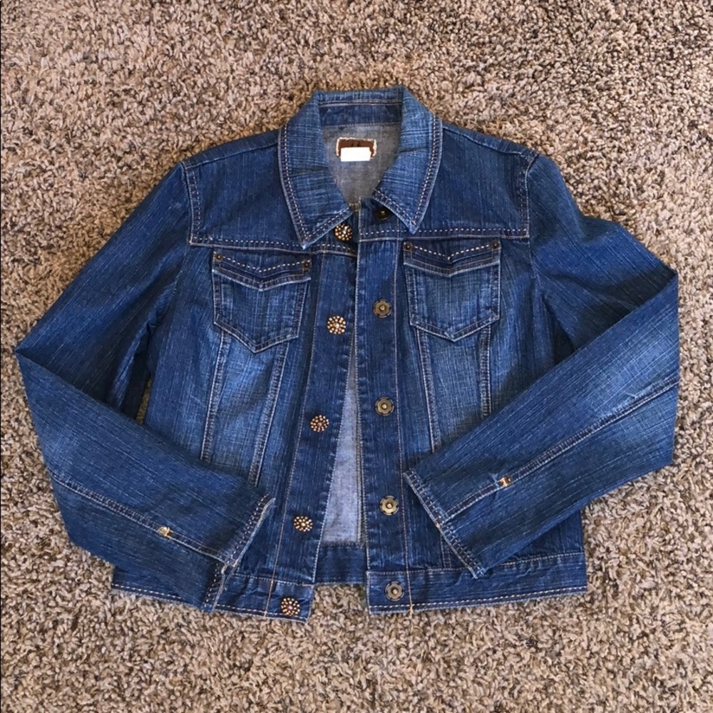 Nancy Bolen jean jacket